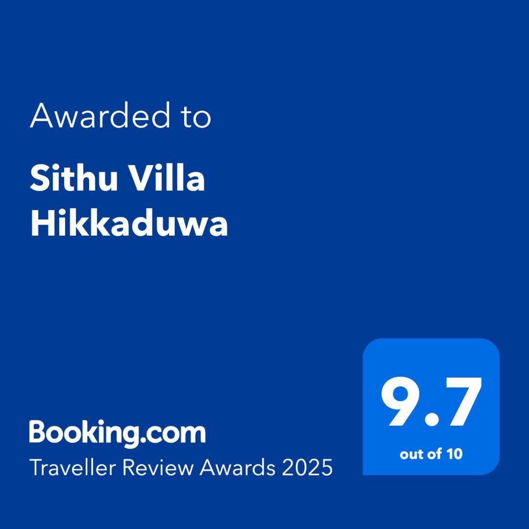 Sithu Villa Hikkaduwa Extérieur photo